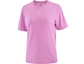 SALOMON SHKout CORE SS tee Woman- Cyclamen