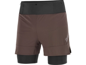 SALOMON Sense 2in1 Shorts M - Coffee Bean
