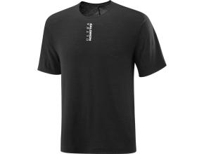 SALOMON T-Shirt S/LAB Ultra SS Tee M - Deep Black