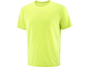 SALOMON T-Shirt Sense Aero SS GFX M - Acid Lime