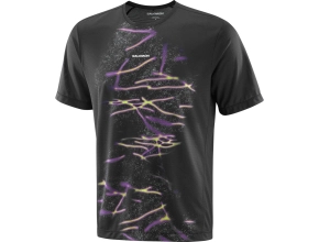 SALOMON SHKout CORE SS Graphic Homme - Deep Black