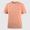 MONTALAC - Tee-Shirt Bi-matière ORIGINE Femme - Pêche