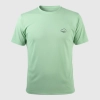 MONTALAC - Tee-Shirt Bi-matière ORIGINE Femme - Vert Menthe